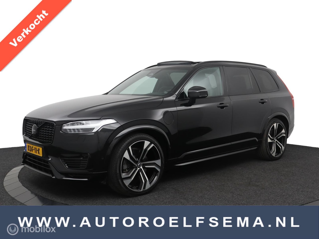 Volvo XC90 - 2.0 T8 Recharge AWD Plus Dark|Pano|Bliss|Trekhaak|Luchtvering|ACC|H&K |Long range - AutoWereld.nl
