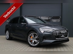 Audi e-tron - 55 quattro 95 kWh 3x S-LINE Panodak AdaptivCruise 360View B&O Luchtvering Sportzetels Came
