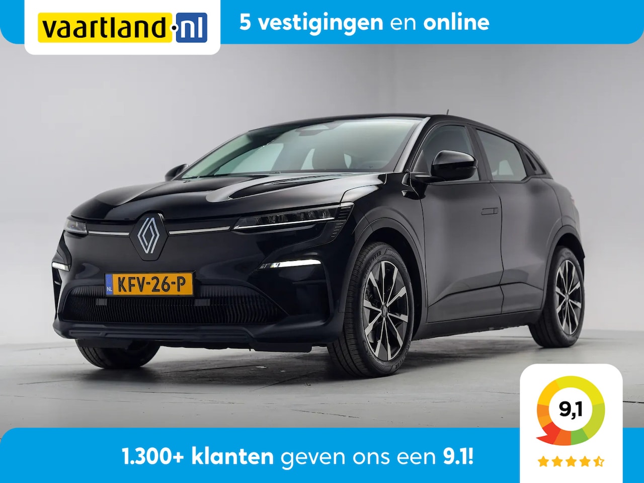 Renault Mégane E-Tech - EV60 Optimum Charge Evolution 3-fase [ LED Apple / Android Navi Camera ] - AutoWereld.nl