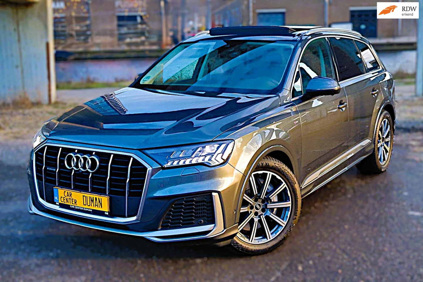 Audi Q7 - 55 TFSI e quattro Pro Line S 360° Pano Stoelverkoeling Luchtvering BTW - AutoWereld.nl