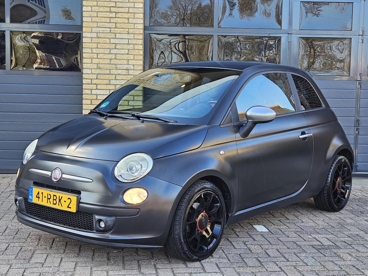 Fiat 500 - 0.9 TwinAir Blackjack | Apple Carplay/Android Auto | Xenon - AutoWereld.nl