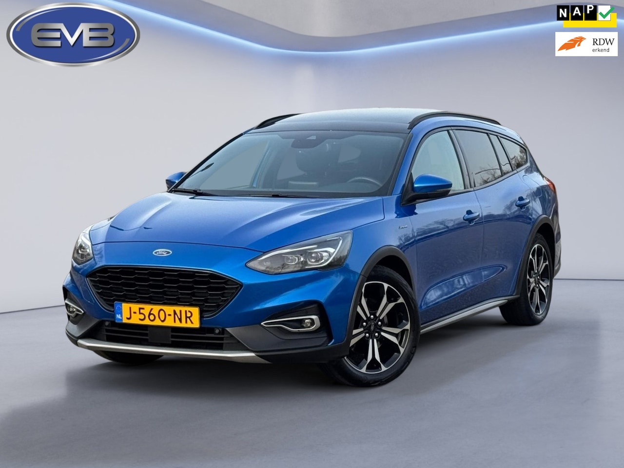 Ford Focus Wagon - 1.0 EcoBoost Hybrid Active X Business 1.0 EcoBoost Hybrid Active X Business, panoramadak, stoelverwarming, dealer onderhouden, 1 - AutoWereld.nl