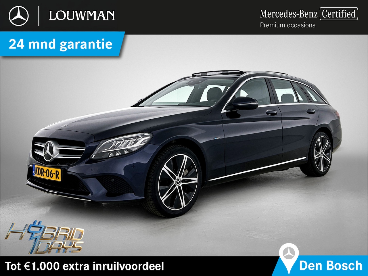 Mercedes-Benz C-klasse Estate - 300e Panorama Schuif-Kanteldak | Achteruitrijcamera | Led koplampen | Easy Pack Achterklep - AutoWereld.nl