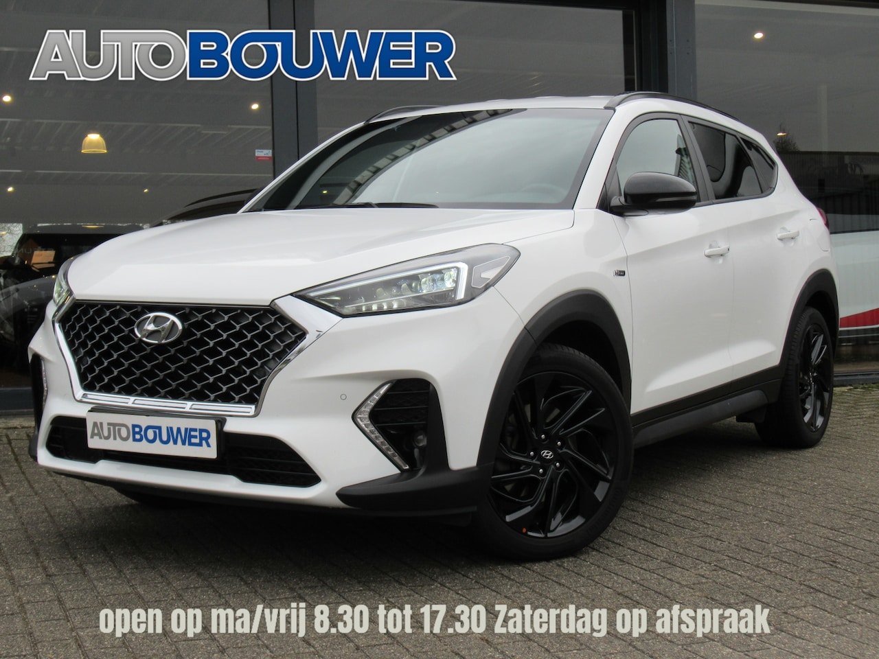 Hyundai Tucson - 1.6 T-GDI 177 PK 4WD N-Line 2e eigen | dealer onderh | full option ! | tr.haak - AutoWereld.nl