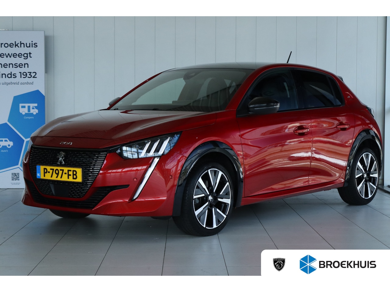 Peugeot 208 - 1.2 Turbo GT | Cruise Control | Camera | Carplay | Navi | Climate Control | Dodehoekdetect - AutoWereld.nl