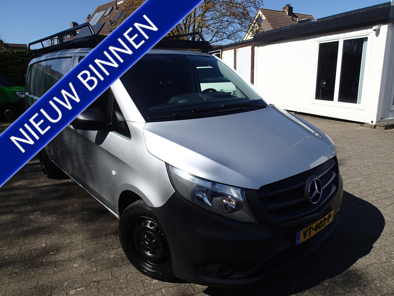 Mercedes-Benz Vito - 111 CDI Lang VOORZIEN VAN AIRCO+RVS IMPERIAAL !!!! - AutoWereld.nl