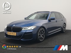 BMW 5-serie Touring - 530e M Sport PHEV 293pk Dealer O.H. | Panodak | Adaptive Cruise | 360 Camera | Harman / Ka