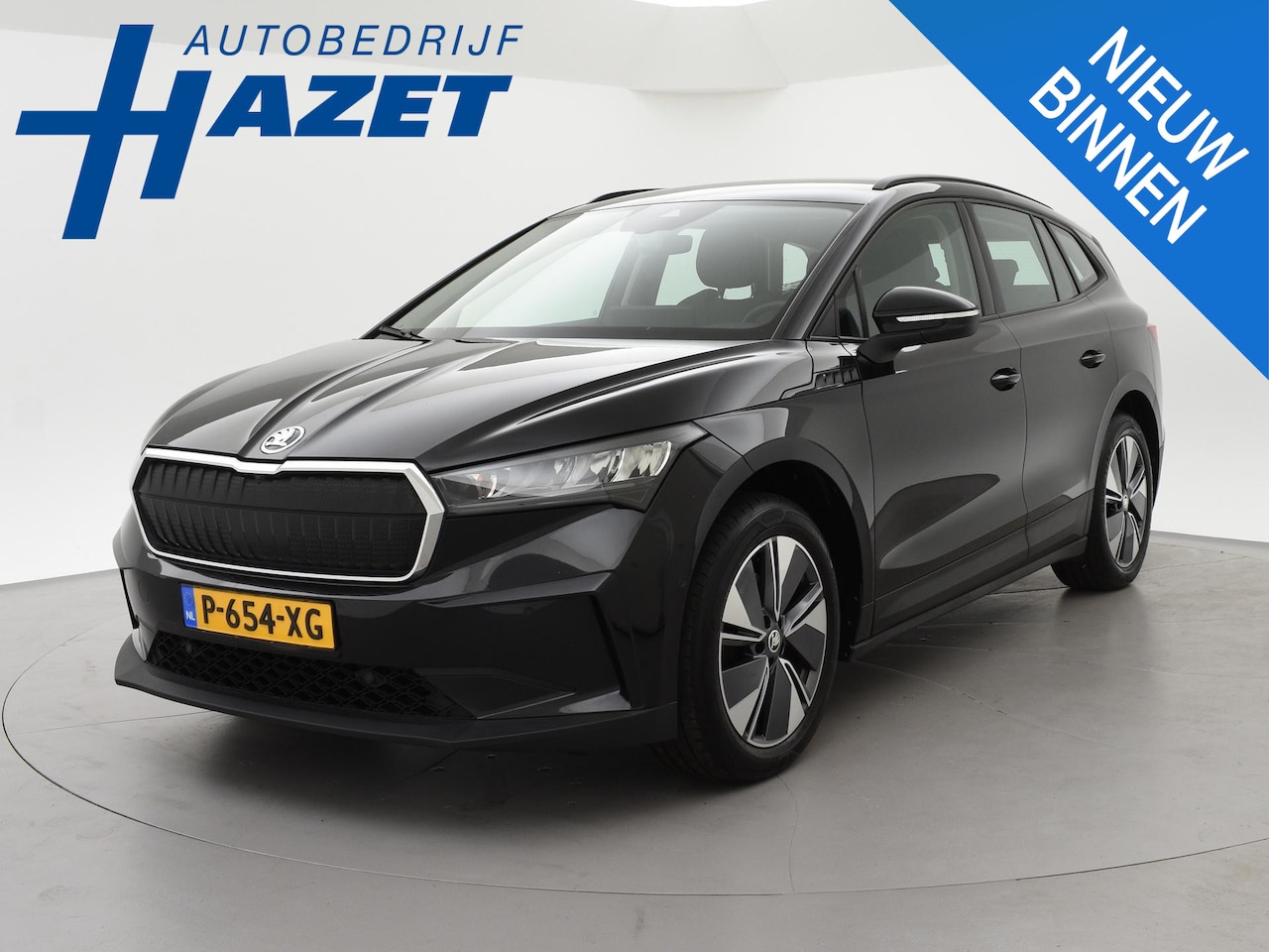 Skoda Enyaq iV - 60 + SFEERVERLICHTING | CAMERA | NAVIGATIE | APPLE CARPLAY | ANDROID AUTO | 19 INCH LMV - AutoWereld.nl