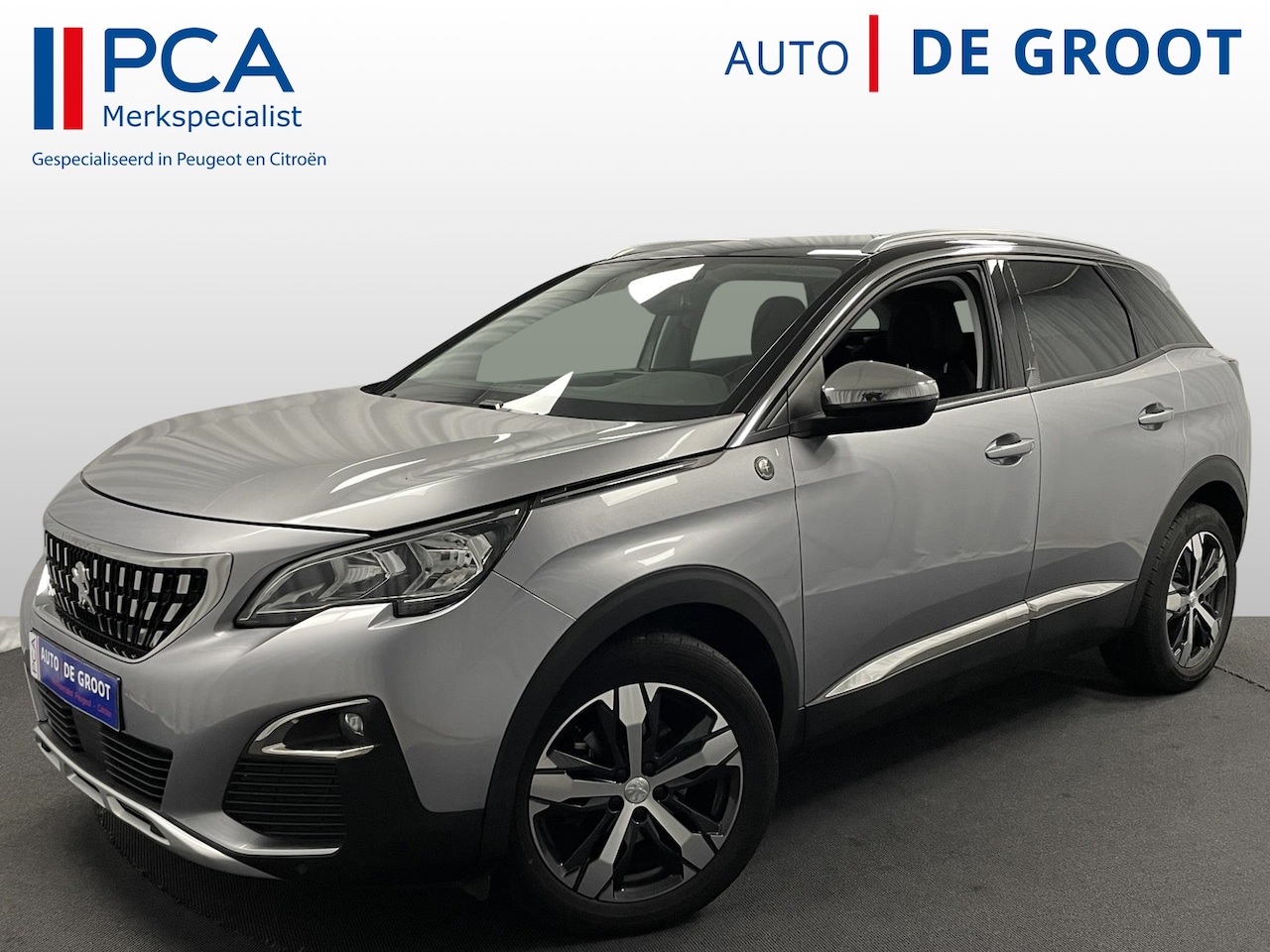 Peugeot 3008 - CROSSWAY Autom.130pk Navi | Black Diamond | Alcantara - AutoWereld.nl