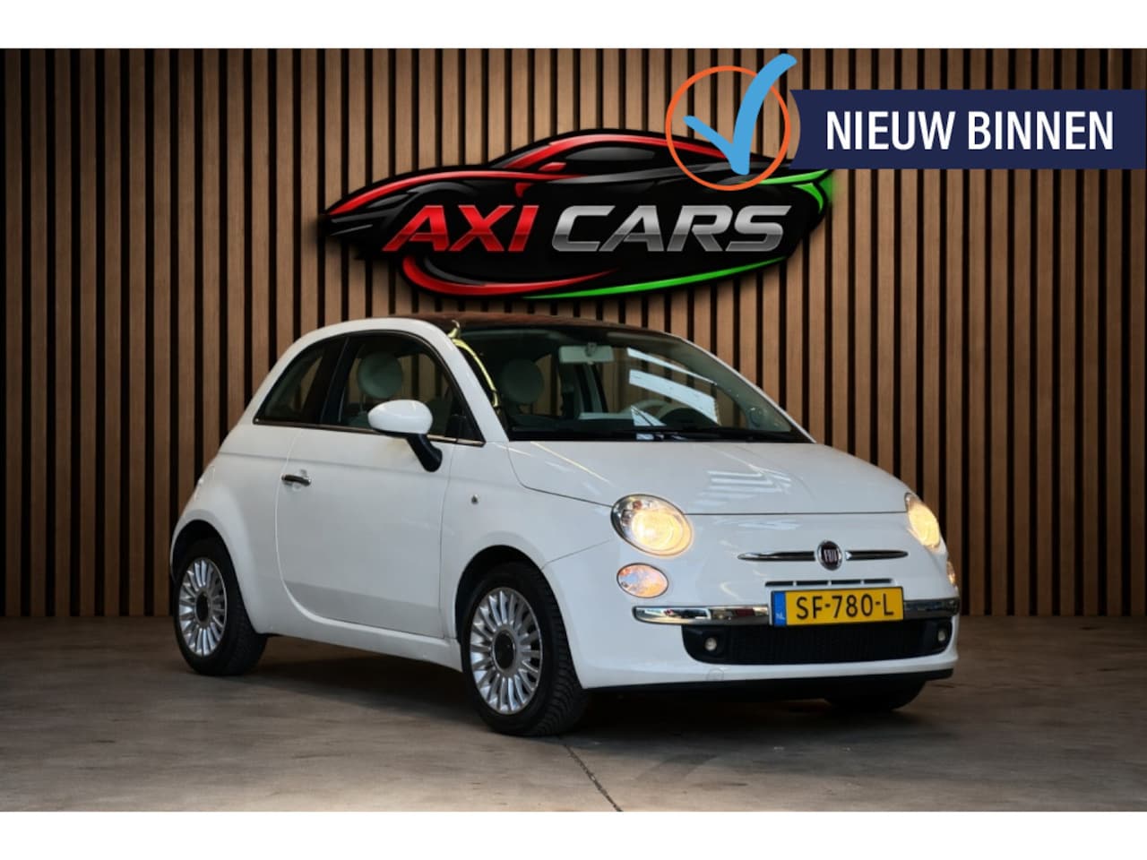 Fiat 500 - 1.2 Naked AIRCO | NAVI | PDC ACHTER - AutoWereld.nl