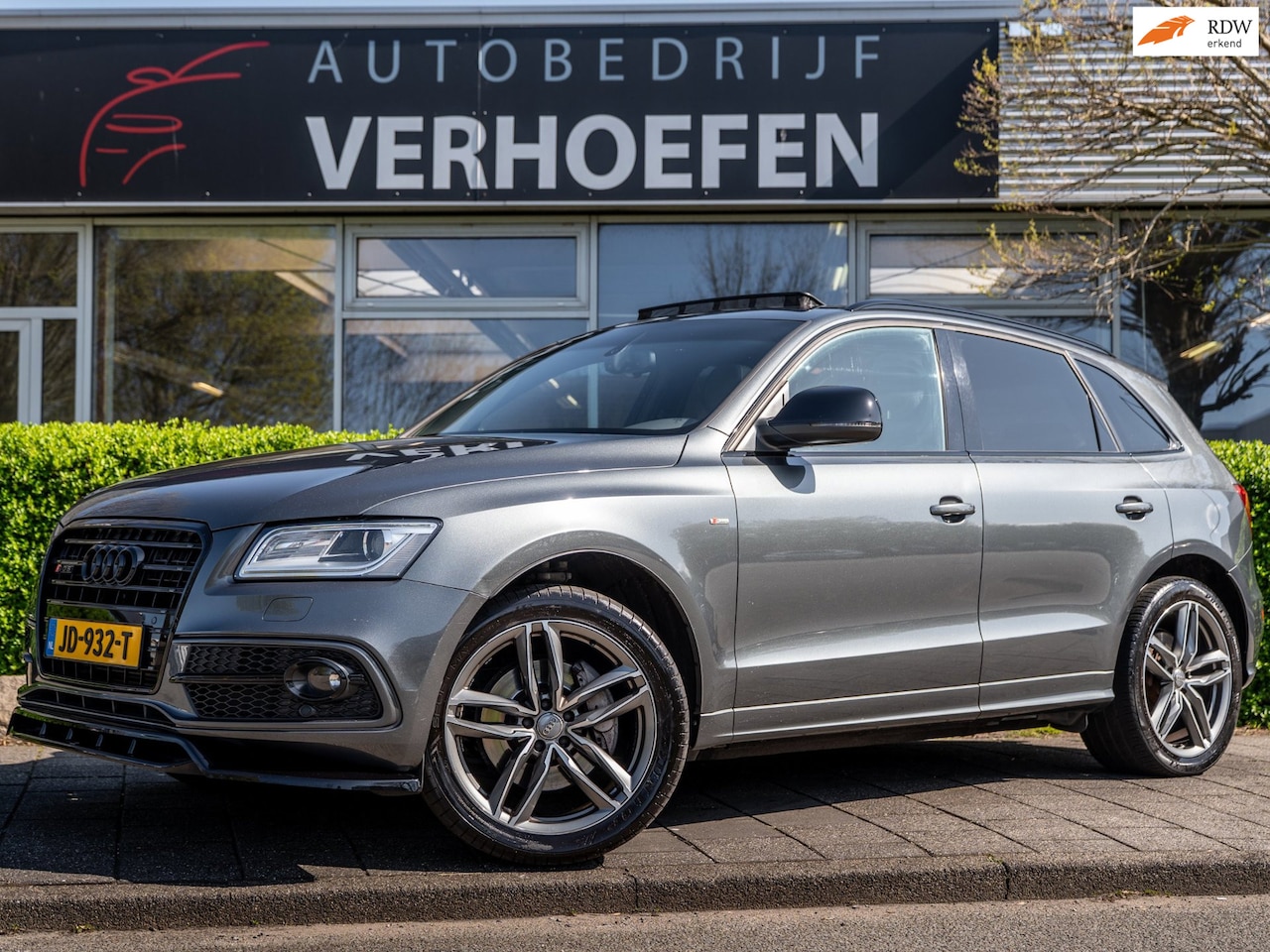 Audi Q5 - 3.0 TDI QUATTRO - 3 X S LINE - AUTOMAAT - PANORAMADAK - KEYLESS - PREMIUM AUDIO - TREKHAAK - AutoWereld.nl