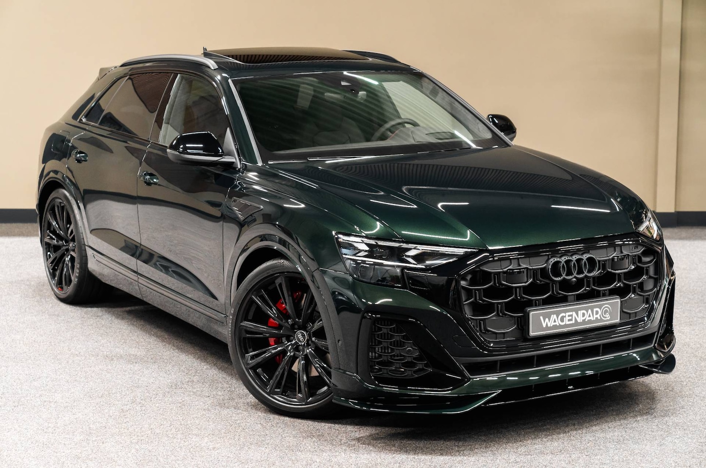 Audi Q8 - 60 TFSIe ABT AERO PACK 4W-STURING.MASSAGE.PANO.HEADUP - AutoWereld.nl