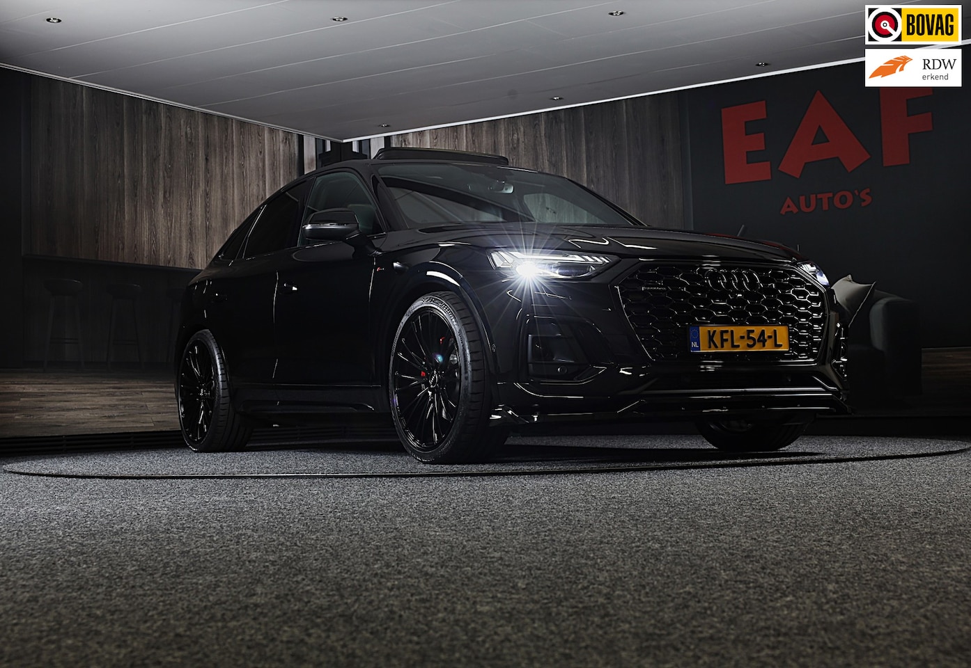 Audi Q5 Sportback - 55 TFSI e Quattro SQ5 Look / RS Zetels / Massage / Head Up / B&O / 360 Camera / Open Pano - AutoWereld.nl