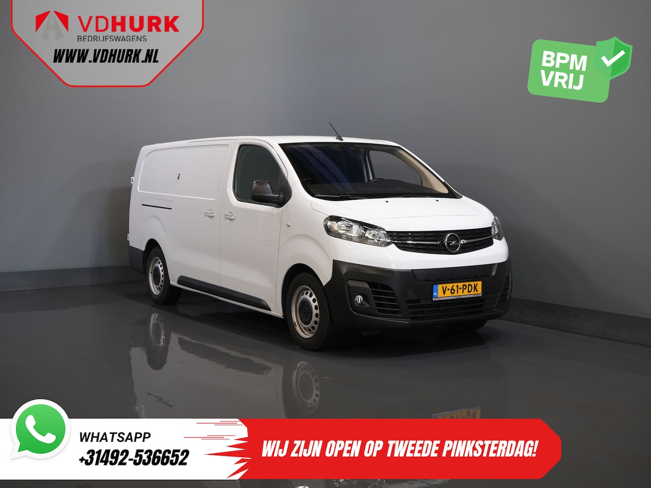 Opel Vivaro Electric - L3 50 kWh 230 km WLTP Snellader/ Keyless/ Carplay/ Stoelverw/ Climate/ PDC/ Cruise - AutoWereld.nl