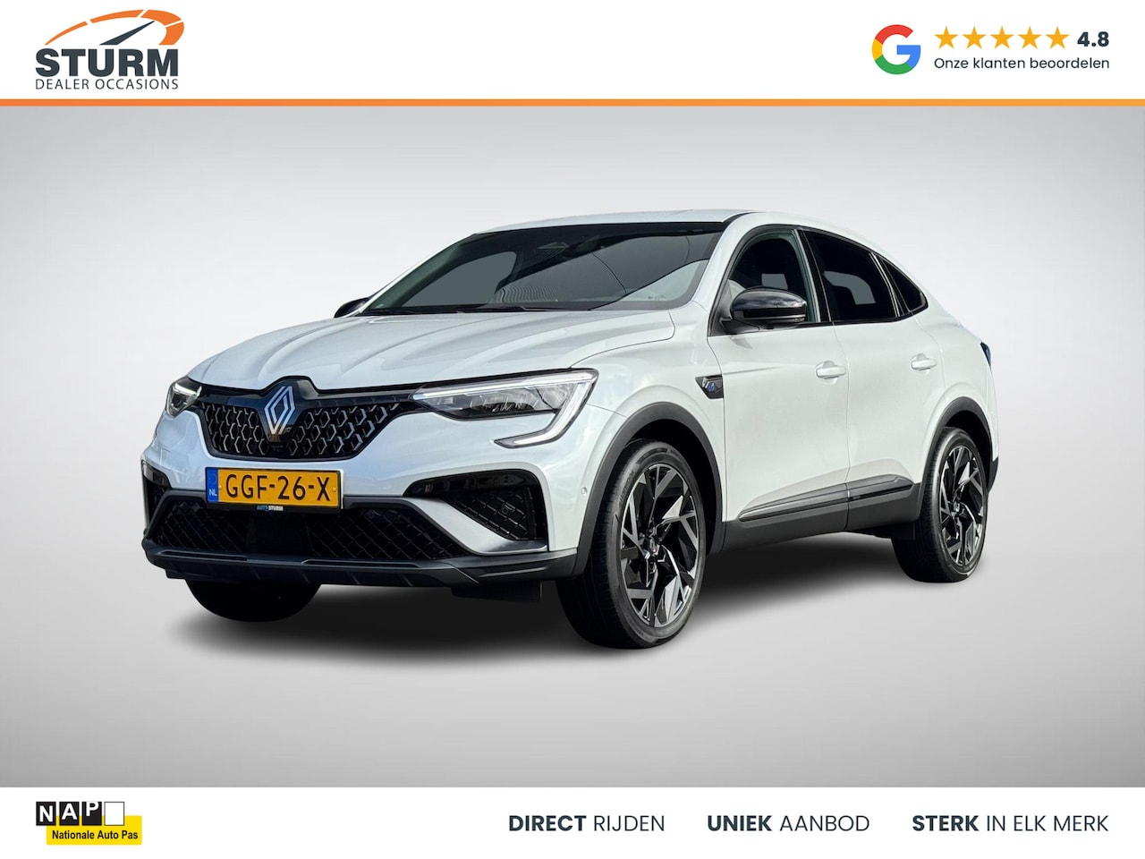 Renault Arkana - 1.6 E-Tech full hybrid 145 esprit Alpine Premium Pack incl. Trekhaak Afneembaar! - AutoWereld.nl