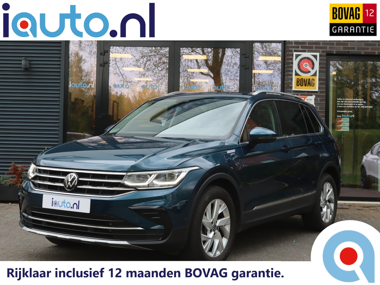 Volkswagen Tiguan - 1.4 TSI 245pk eHybrid Elegance IQ.Light/Camera/Keyless/Virtual Cockpit/18"/Trekhaak wegkl. - AutoWereld.nl