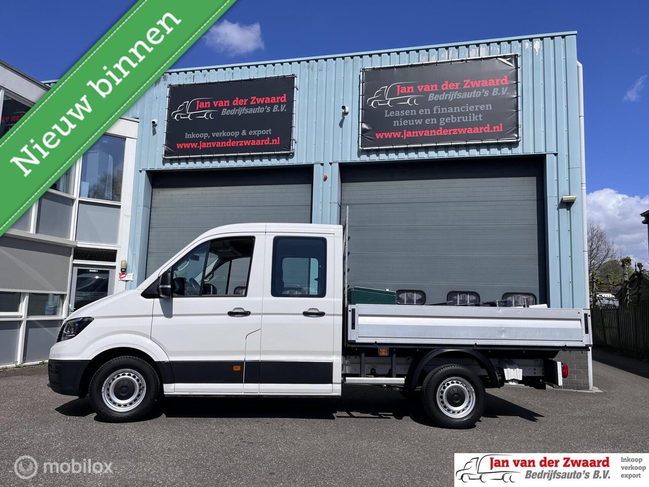 Volkswagen Crafter - 35 2.0 TDI Dubbele cabine Open laadbak Pick up - AutoWereld.nl