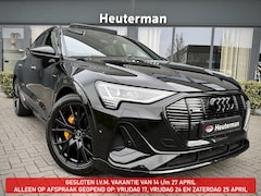 Audi e-tron Sportback - 55 Quattro S Black/ Pano/ B&O/ SOH 97%