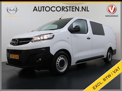 Opel Vivaro - 2.0D 145PK L3 Dubbele Cabine 6-Persoons Trekhaak Euro 6 Airco Navi Apple Carplay Android A