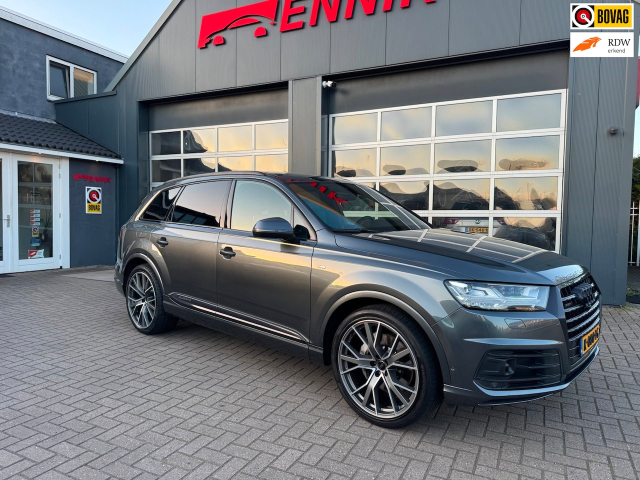 Audi Q7 - 3.0 TDI quattro Pro Line S + 7p / Pano / 360Cam / Matrix Led / Head-Up / Luchtvering / 4WS - AutoWereld.nl