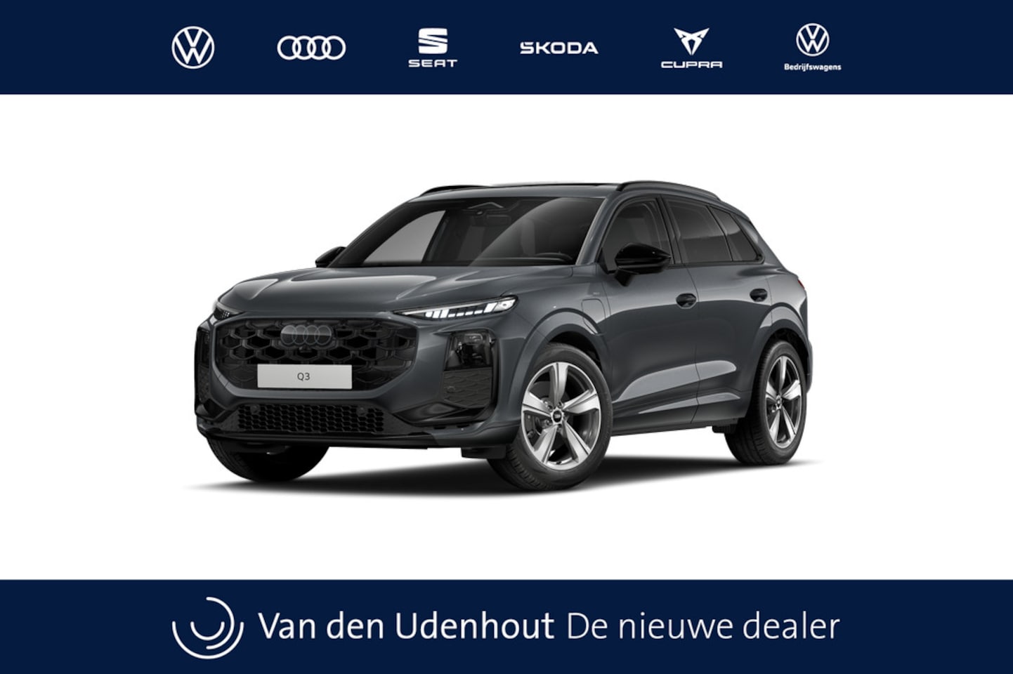Audi Q3 - e-hybrid 272 S tronic S edition | Adaptive cruise control | Audi sound system | Climate pa - AutoWereld.nl