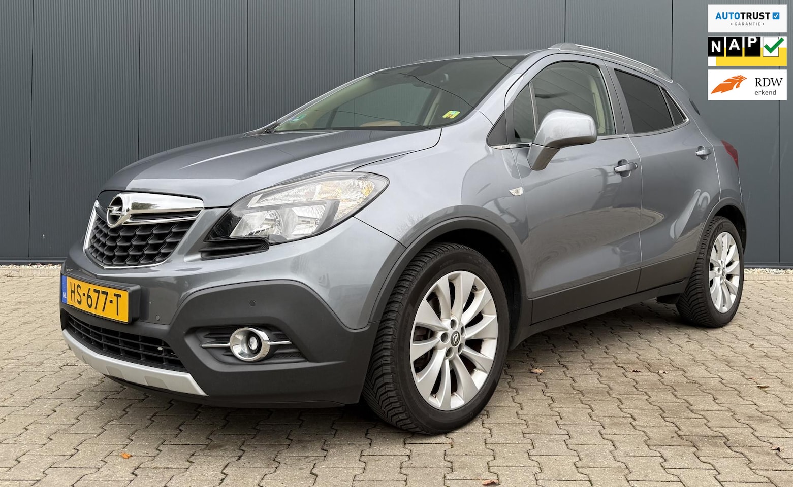 Opel Mokka - 1.4 T Cosmo Airco Cruise Navi Leder Stoel en Stuur verw. - AutoWereld.nl