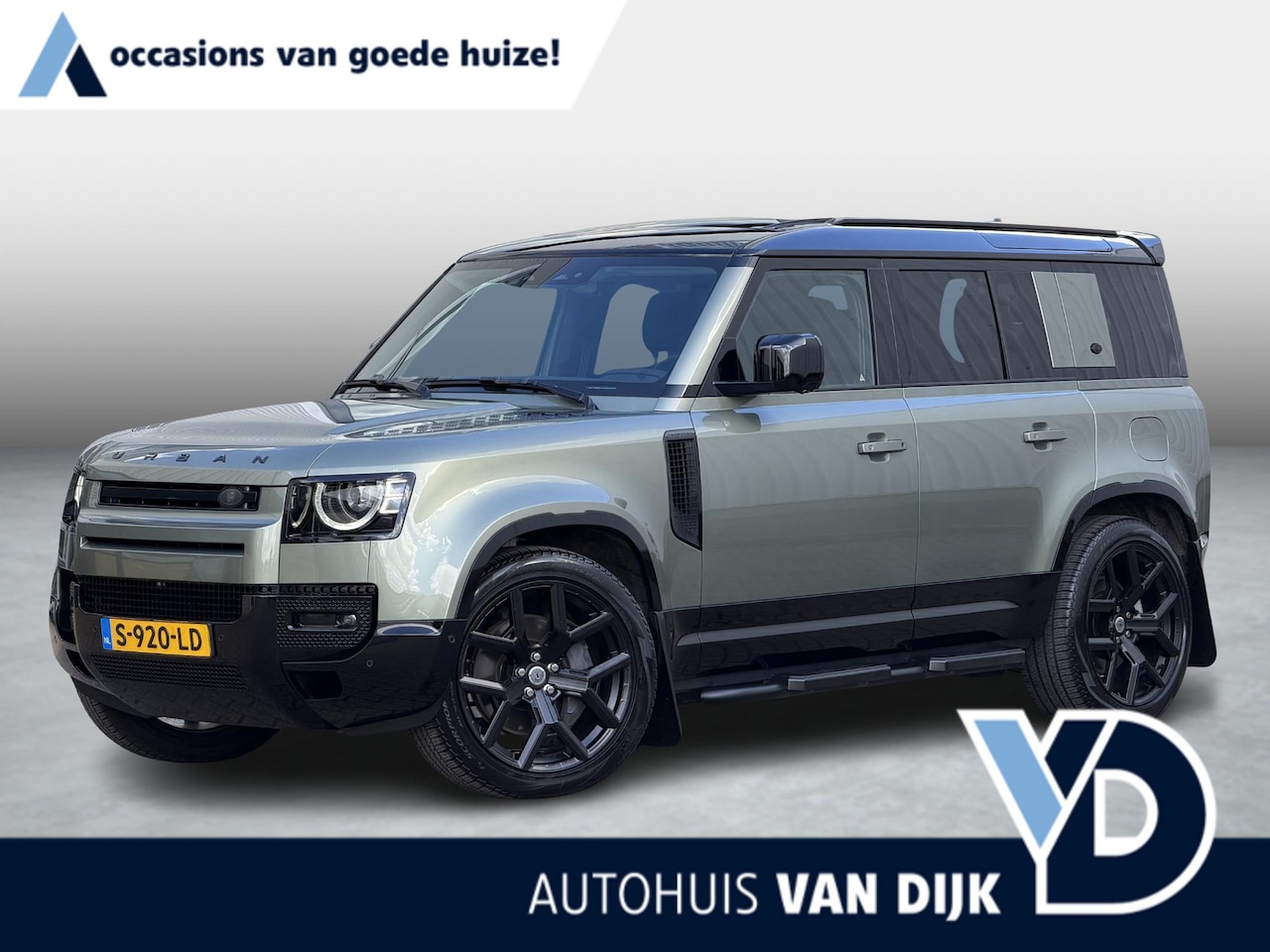 Land Rover Defender 110 - 2.0 P400e 110 SE | URBAN | Pano-Schuifdak/22-inch/Cold Pack/Trekhaak Elektr. - AutoWereld.nl