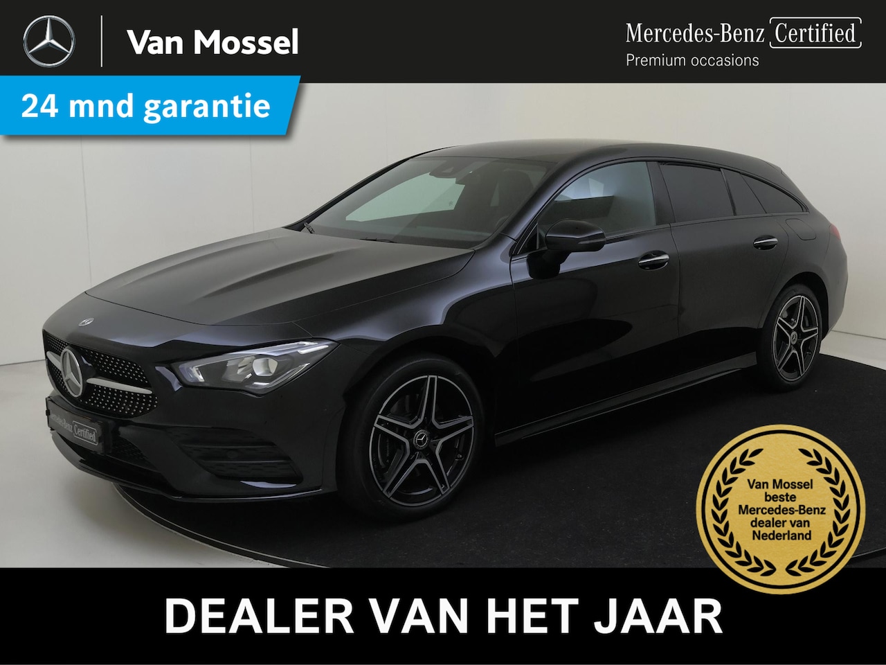 Mercedes-Benz CLA-klasse Shooting Brake - 250 e AMG Line Keyless / Parkeercamera / Nightpakket / Sfeerverlichting / Stoelverwarming - AutoWereld.nl