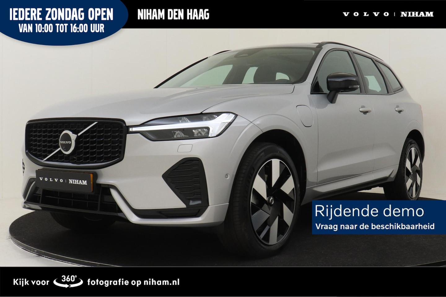 Volvo XC60 - T6 PLUG-IN HYBRID AWD ULTRA DARK -PANO.DAK|HARMAN/KARDON|360°CAM|TREKHAAK|20"|HEAD-UP DISP - AutoWereld.nl