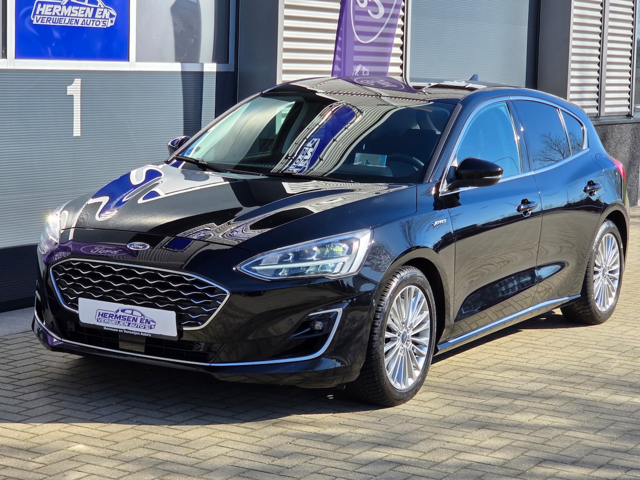 Ford Focus - 1.0 EcoBoost 125pk automaat Vignale zeer luxe! - AutoWereld.nl