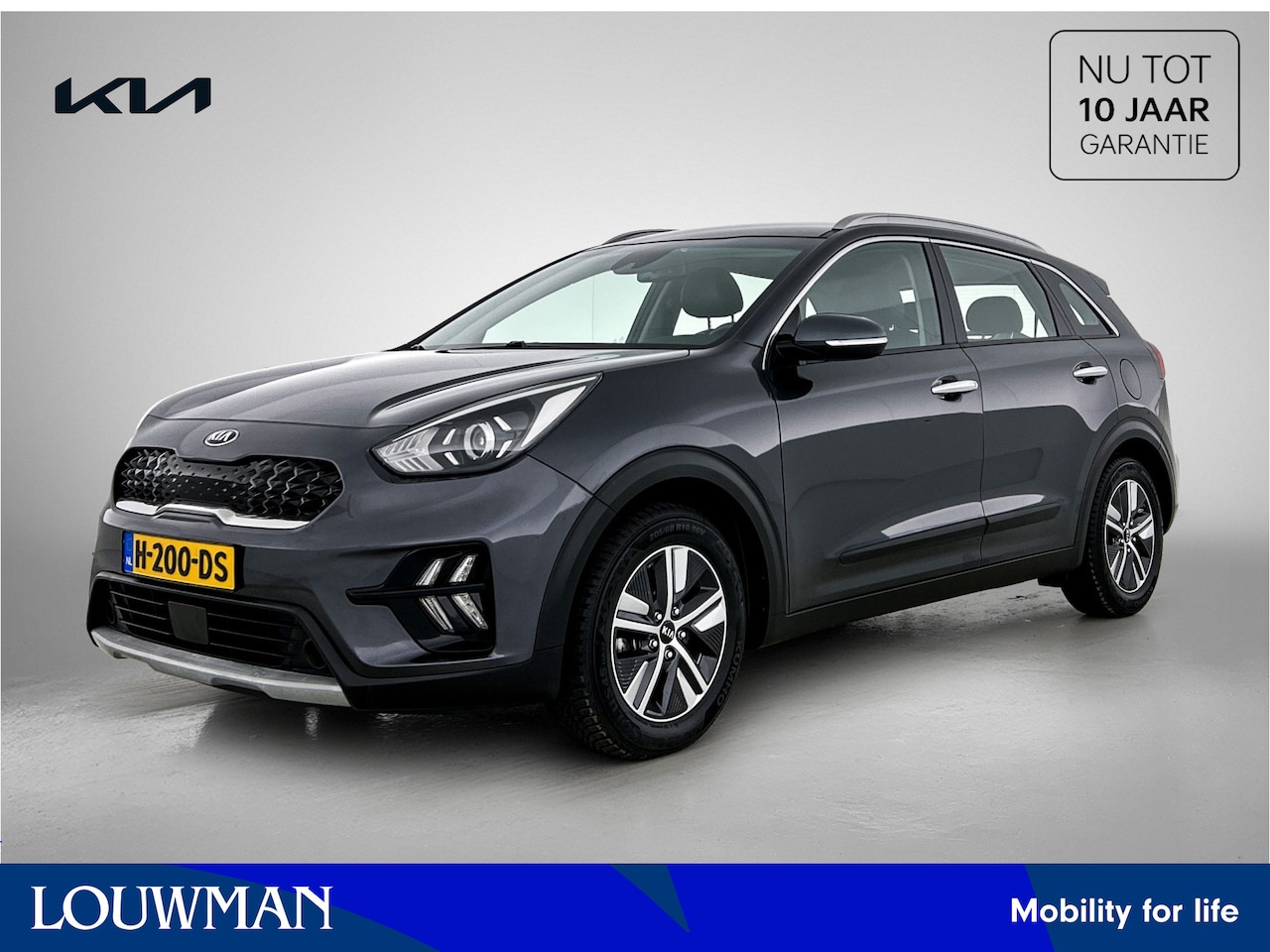 Kia Niro - 1.6 GDi Hybrid Dynamic Navigatie | Climate Control | Lichtmetalen velgen - AutoWereld.nl