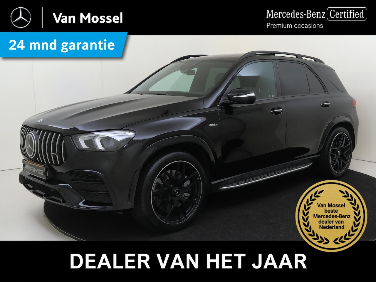 Mercedes-Benz AMG GLE - 53 4MATIC+ Premium Plus / Panoramadak/ AMG/ Night/ 22 inch/ Burmester/ DISTRONIC/ Stoelver - AutoWereld.nl