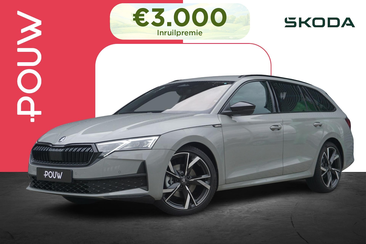Skoda Octavia Combi - 1.5 TSI 150pk MHEV Sportline Tour | Navigatie Pakket | CANTON Sound - AutoWereld.nl