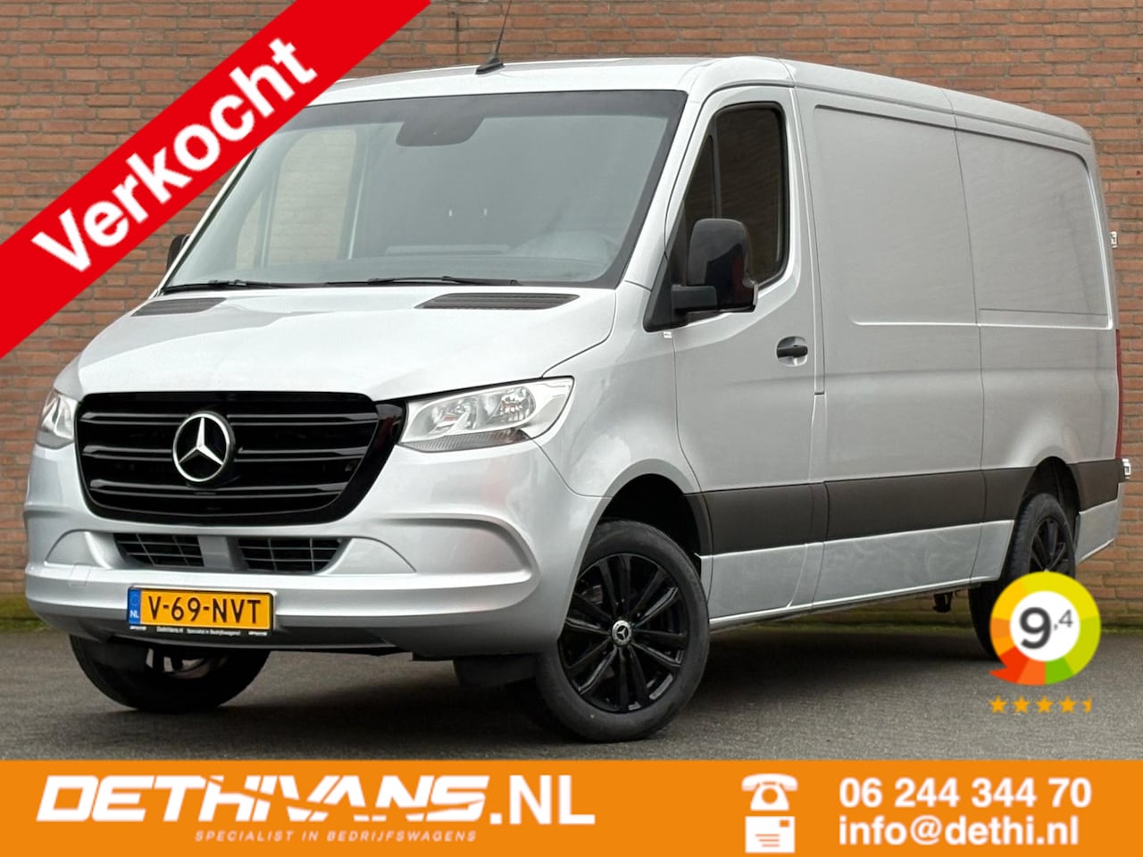 Mercedes-Benz Sprinter - 314CDI 143PK L2H1 M-Bux / Carplay / Camera / Euro6 - AutoWereld.nl
