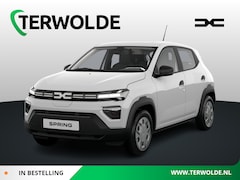 Dacia Spring - Essential | Cruise Control met snelheidsbegrenzer | LED dagrijverlichting | Parkeersensore