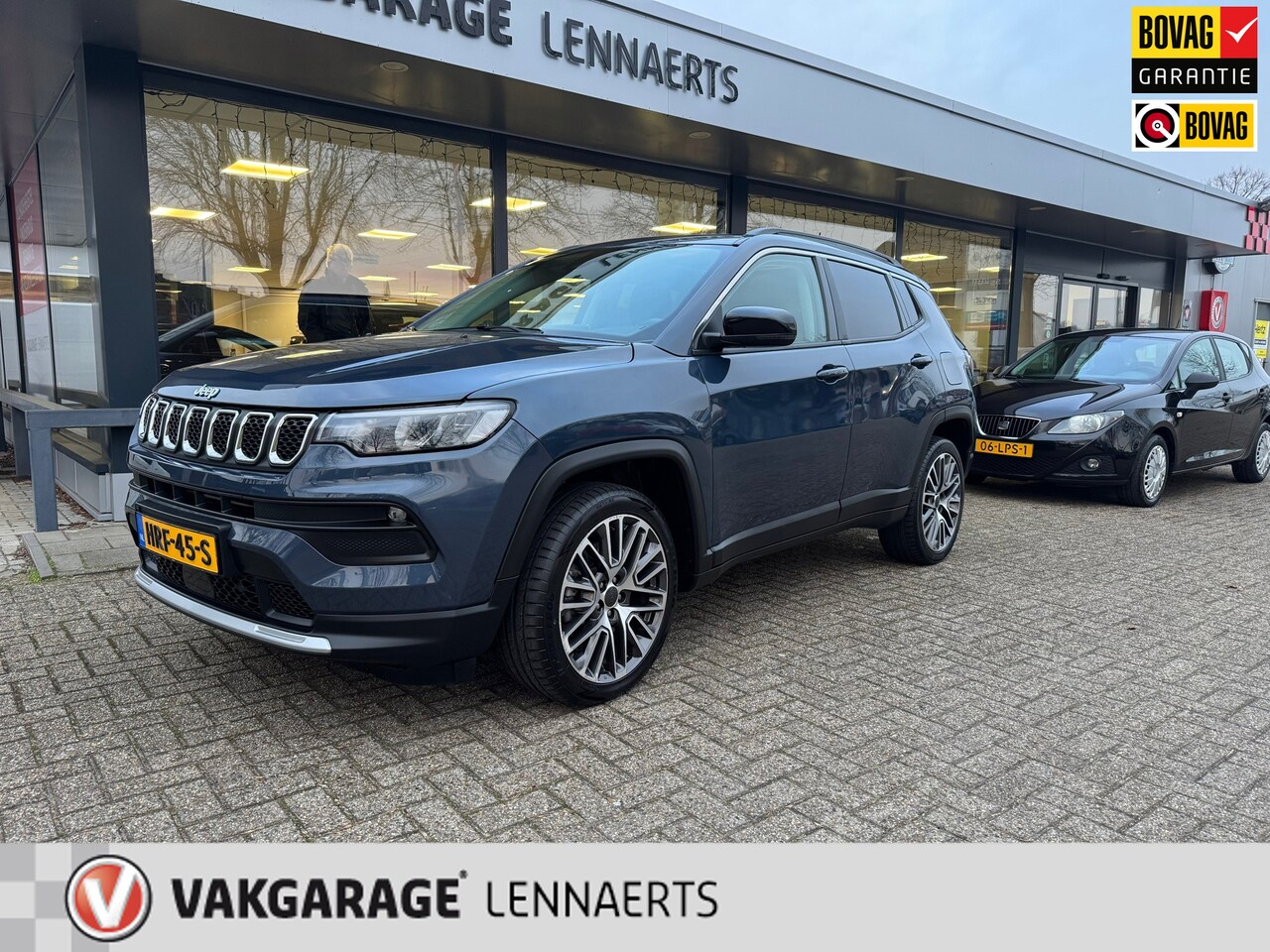 Jeep Compass - 4xe 190 Plug-in Hybrid Electric Limited, Rijklaarprijs / 12 mnd Bovag garantie - AutoWereld.nl