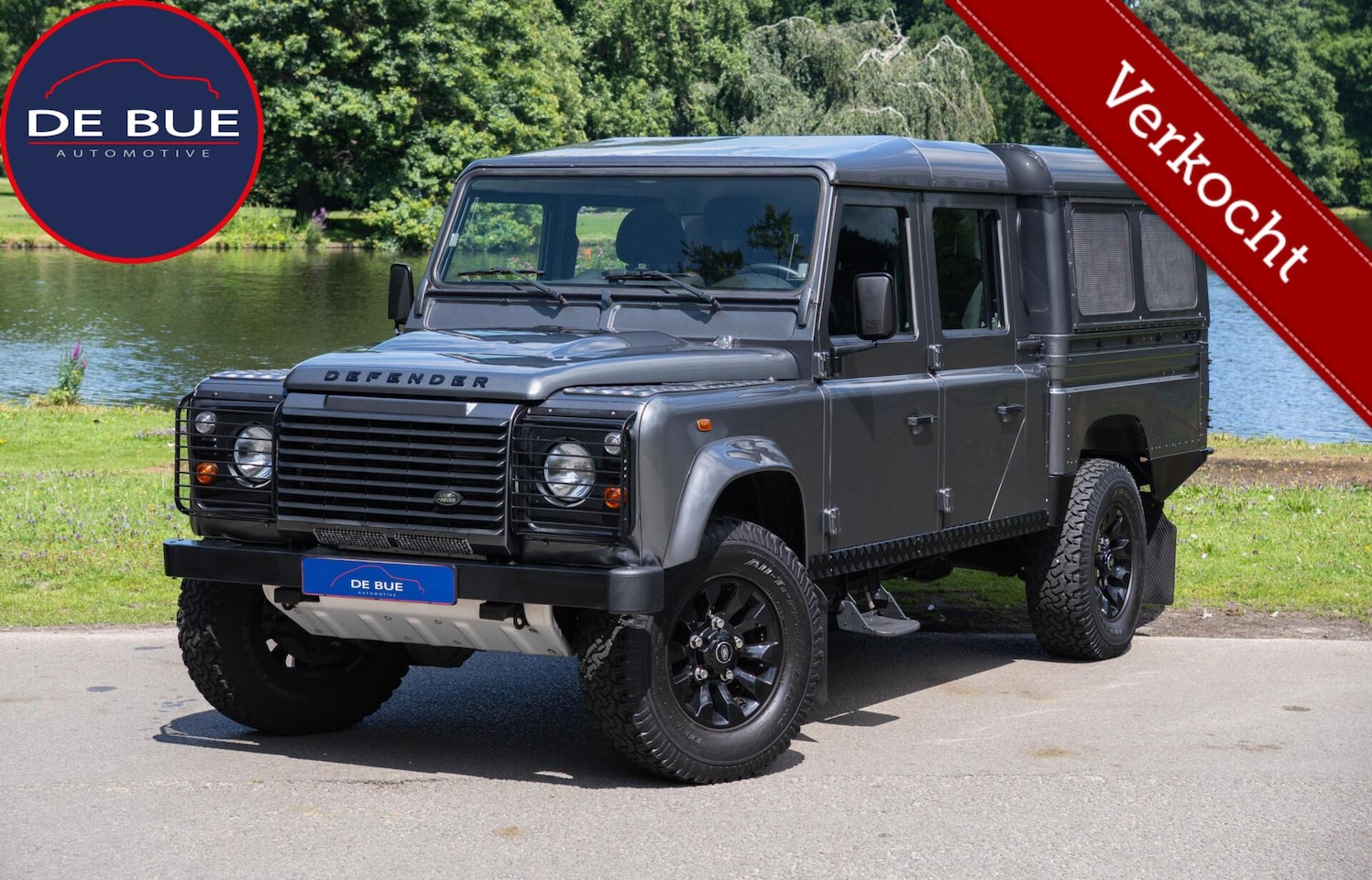 Land Rover Defender 130 - 2.2 D 130" S|Crew Cab|Org NL|1 Eig|BTW|Event Music|Airco|Comfort 5 Pers.|Trekhaak|Dealer O - AutoWereld.nl