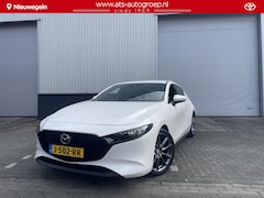 Mazda 3 - 3 2.0 e-SkyActiv-G M Hybrid 122 Luxury Org NL | dealerkwaliteit | vol leder | zeer luxe