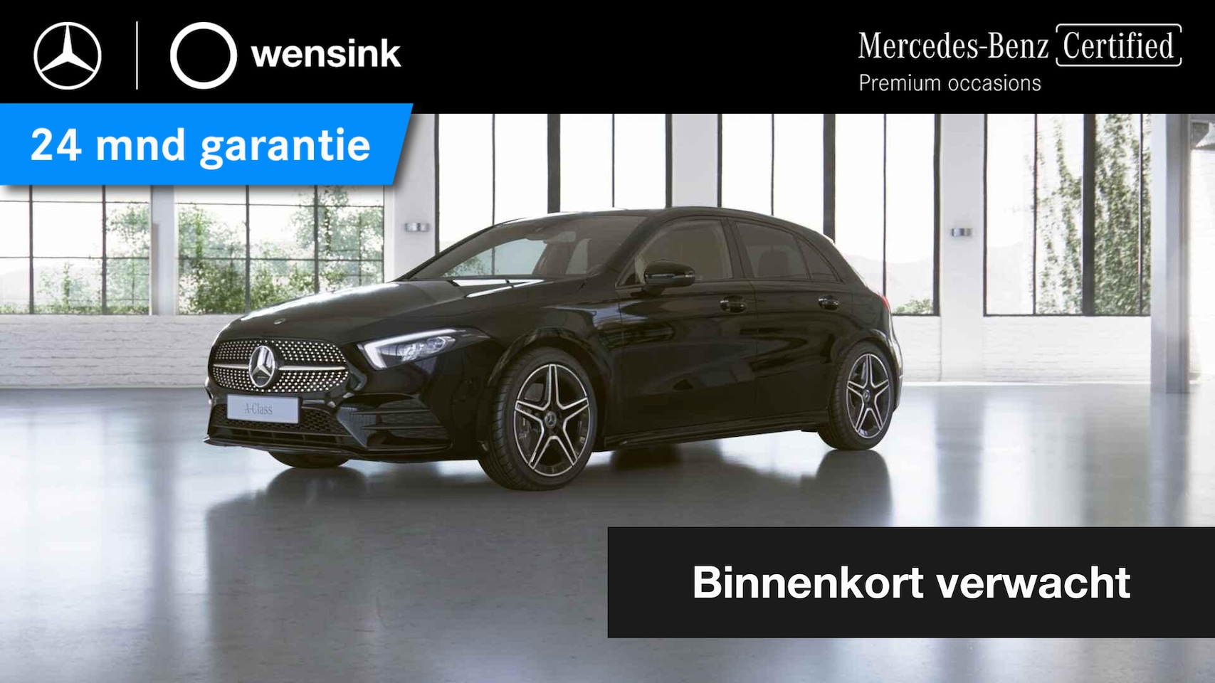 Mercedes-Benz A-klasse - 160 Business Solution AMG | Night | Widescreen | Stoelverwarming | Sfeerverlichting | - AutoWereld.nl