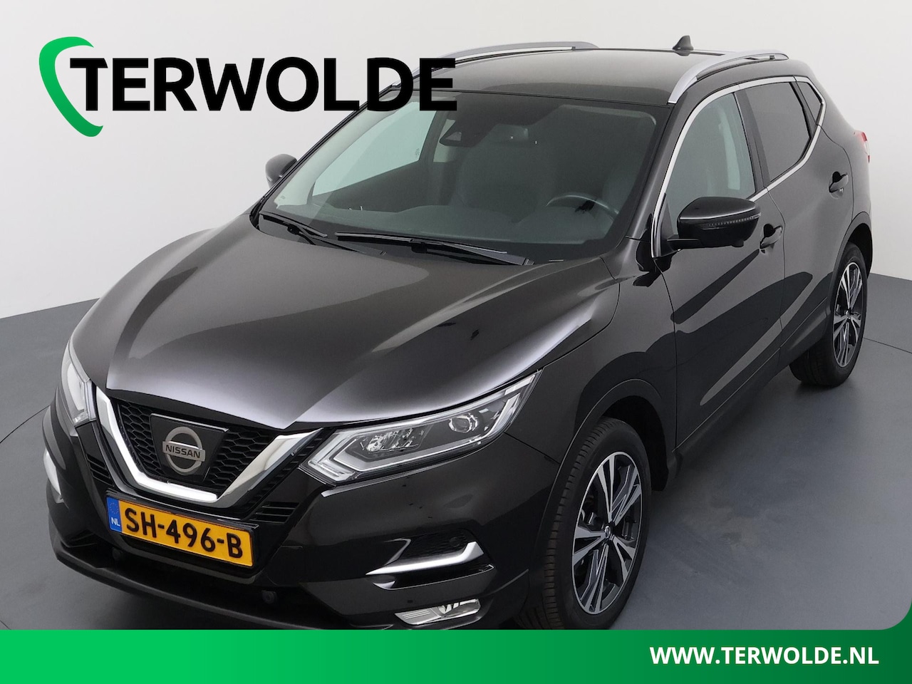 Nissan Qashqai - 1.6 Tekna | Trekhaak | Half Leder | Stoelverw. | Panoramadak | - AutoWereld.nl