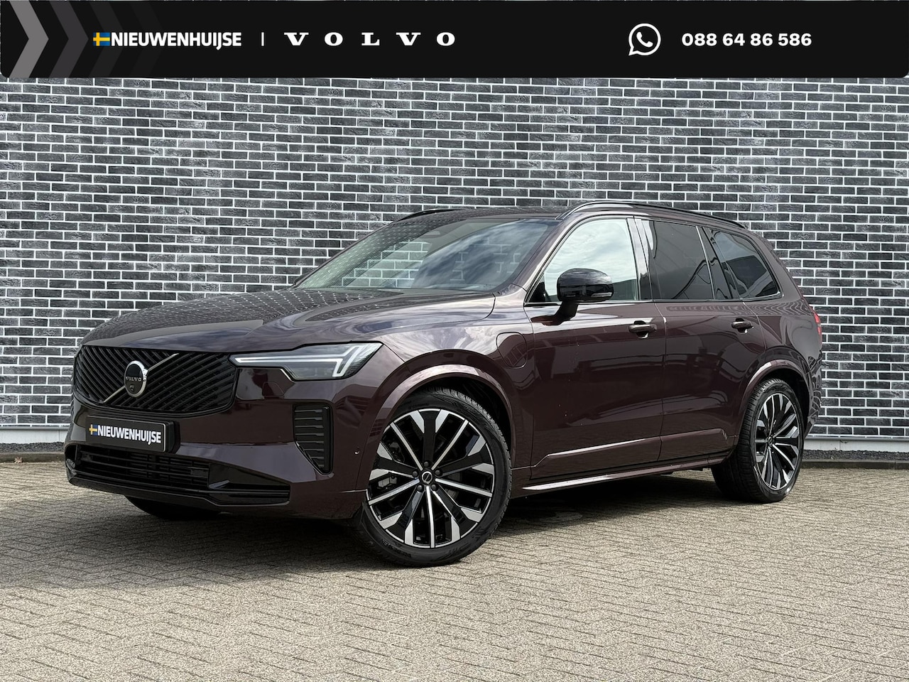 Volvo XC90 - 2.0 T8 Plug-in hybrid AWD Ultra Dark | Luchtvering | Bowers & Wilkins | Stoelmassage, vent - AutoWereld.nl