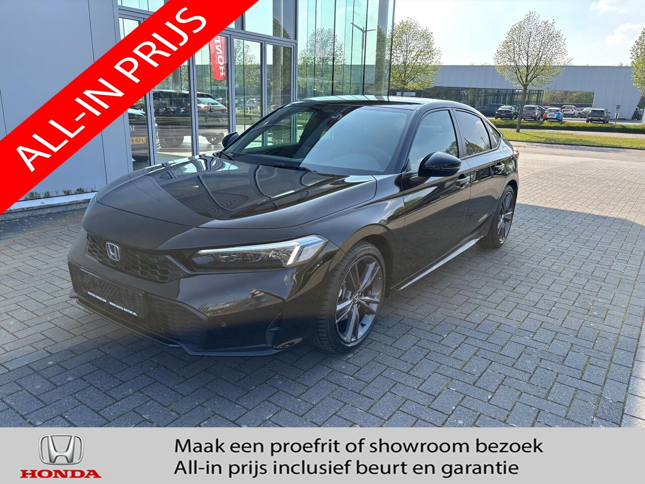 Honda Civic - 2.0 e:HEV HYBRID Sport | Pdc | Navi | P.cam - AutoWereld.nl