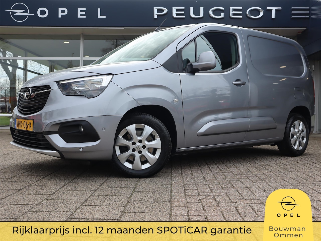 Opel Combo - Cargo GB L1H1 BlueHDi 131pk S/S AT8 Automaat, Rijklaarprijs, Navigatie Camera Dodehoekbewa - AutoWereld.nl