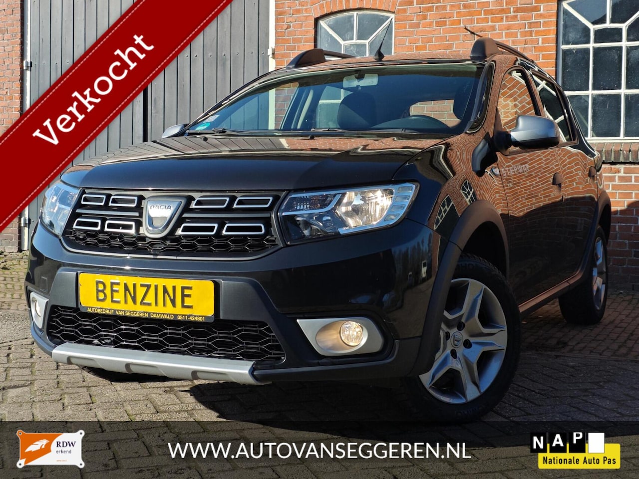Dacia Sandero Stepway - 0.9 TCe - Garantie/Navi/Cruise/Clima - AutoWereld.nl