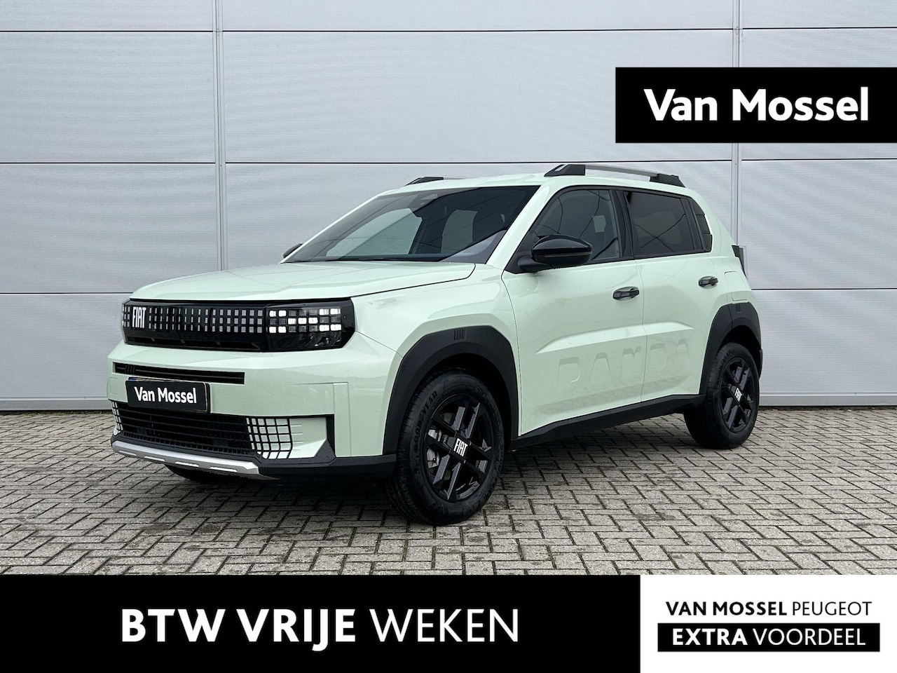 Fiat Grande Panda - 1.2 Hybrid ICON 145 PK | Automaat | Parkeersensoren | Cruise Control  Apple Carplay/Androi - AutoWereld.nl