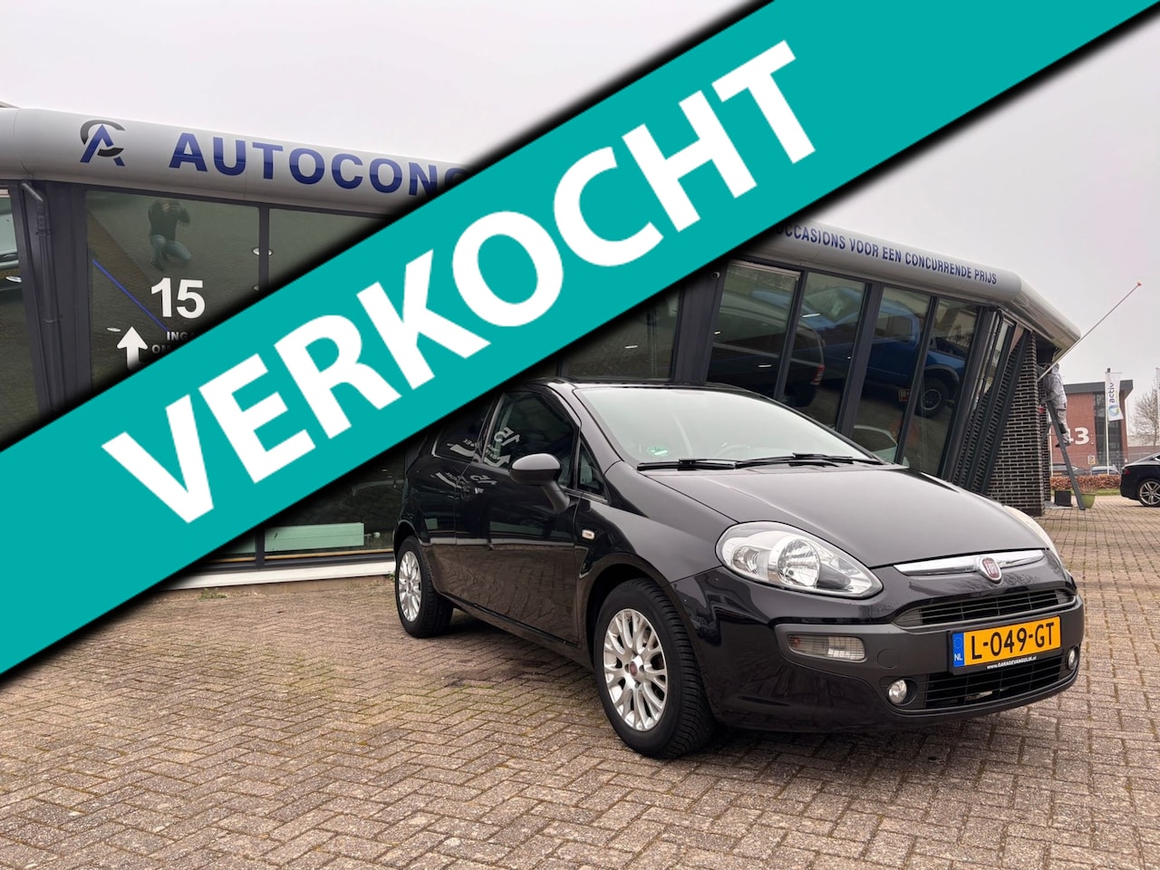 Fiat Punto Evo - 1.4 Business 1.4 Business, Nieuwe APK, Airco, Inruil mogelijk. - AutoWereld.nl
