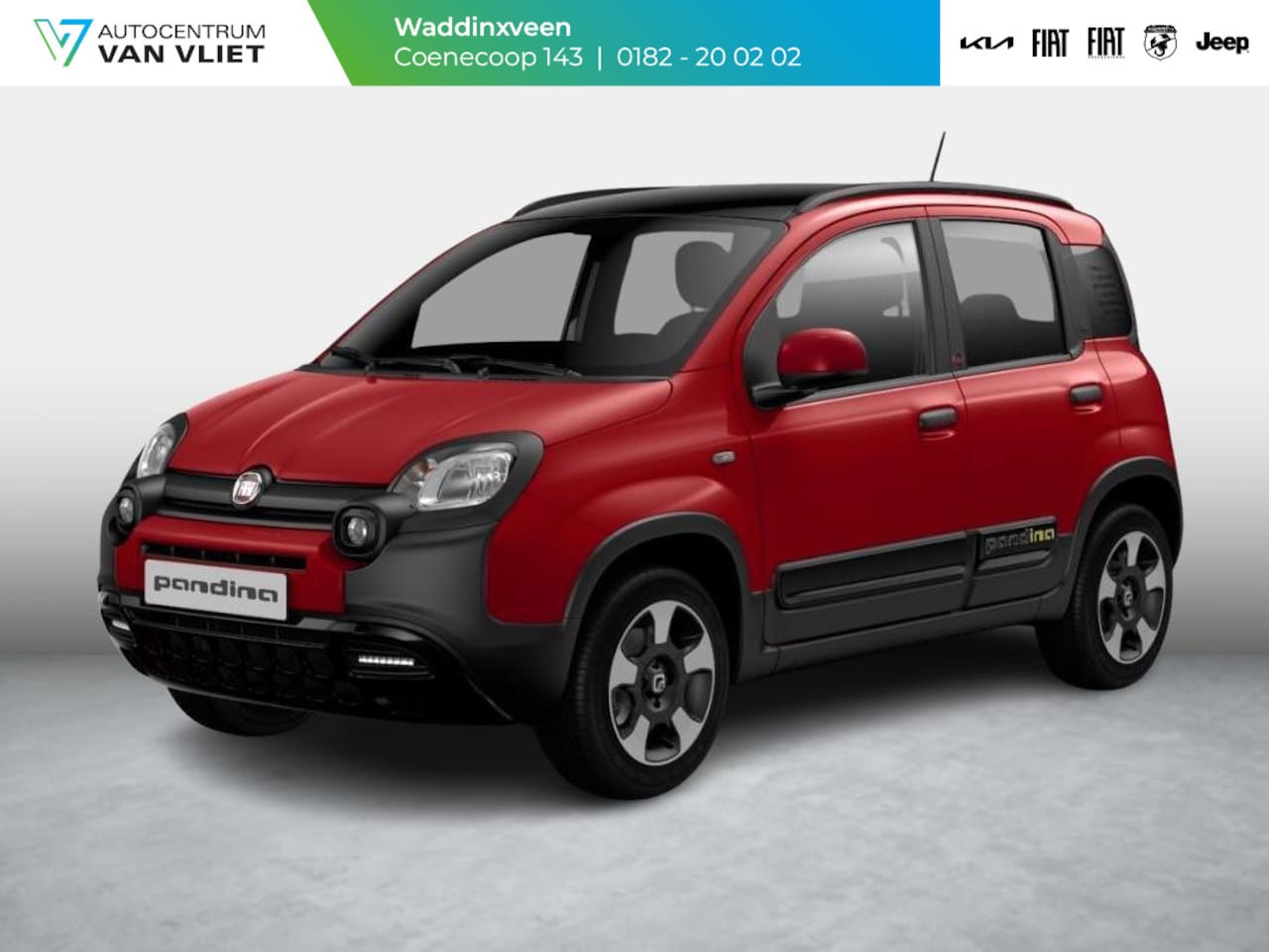 Fiat Pandina - Cross | Airco | Cruise | Dakrails | 15" | PDC | Apple Carplay - AutoWereld.nl
