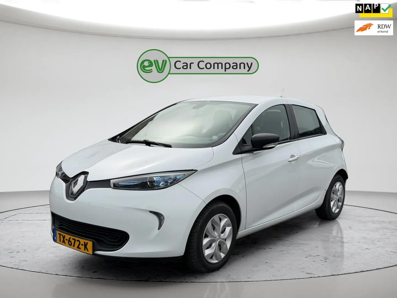 Renault Zoe - R90 Life 41 kWh | SOH 92% | Koopaccu | Keyless | Cruise Control | 1e Eigenaar | Parkeersen - AutoWereld.nl