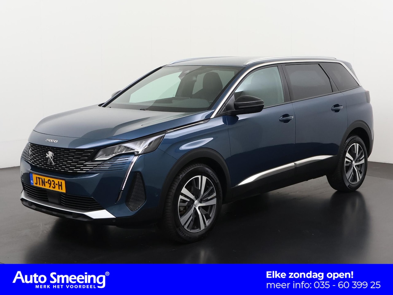 Peugeot 5008 - 1.2 PureTech Allure Pack 7p. | Leder | Camera | Blind spot | Zondag Open! - AutoWereld.nl
