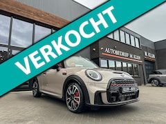 MINI Cabrio - 2.0 John Cooper Works JCW Pack F1 aut 231pk Rooftopgrey/Chesterbrown leer/Bomvol/Btw